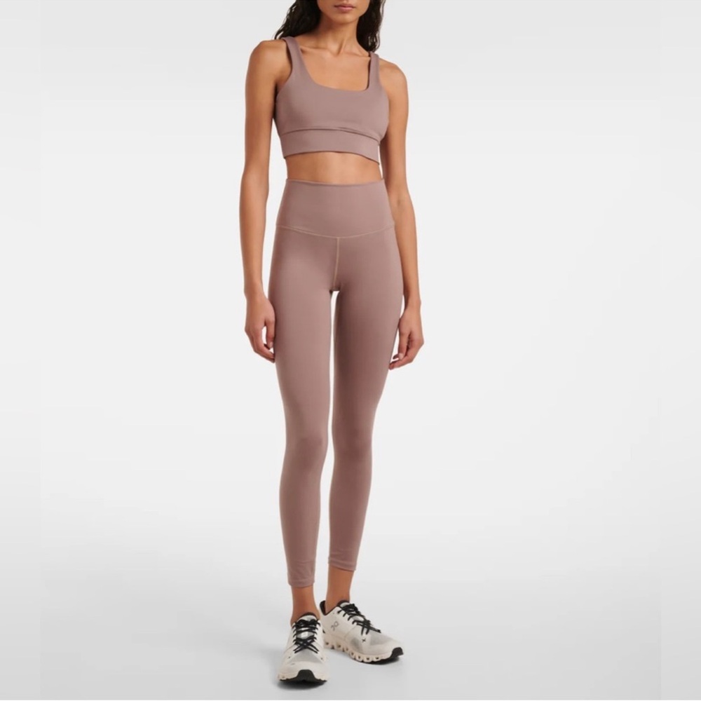 Varley FreeSoft High Rise Leggings 25” Taupe L NWT - Picture 2 of 12